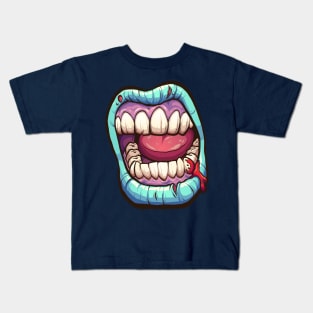 Zombie mouth Kids T-Shirt